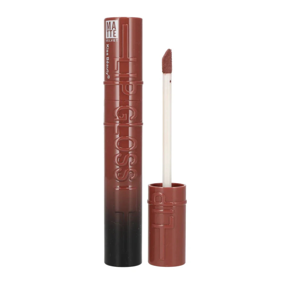 Kiss of Beauty – Szminka do Ust Matowa [04 Caramel Latte]