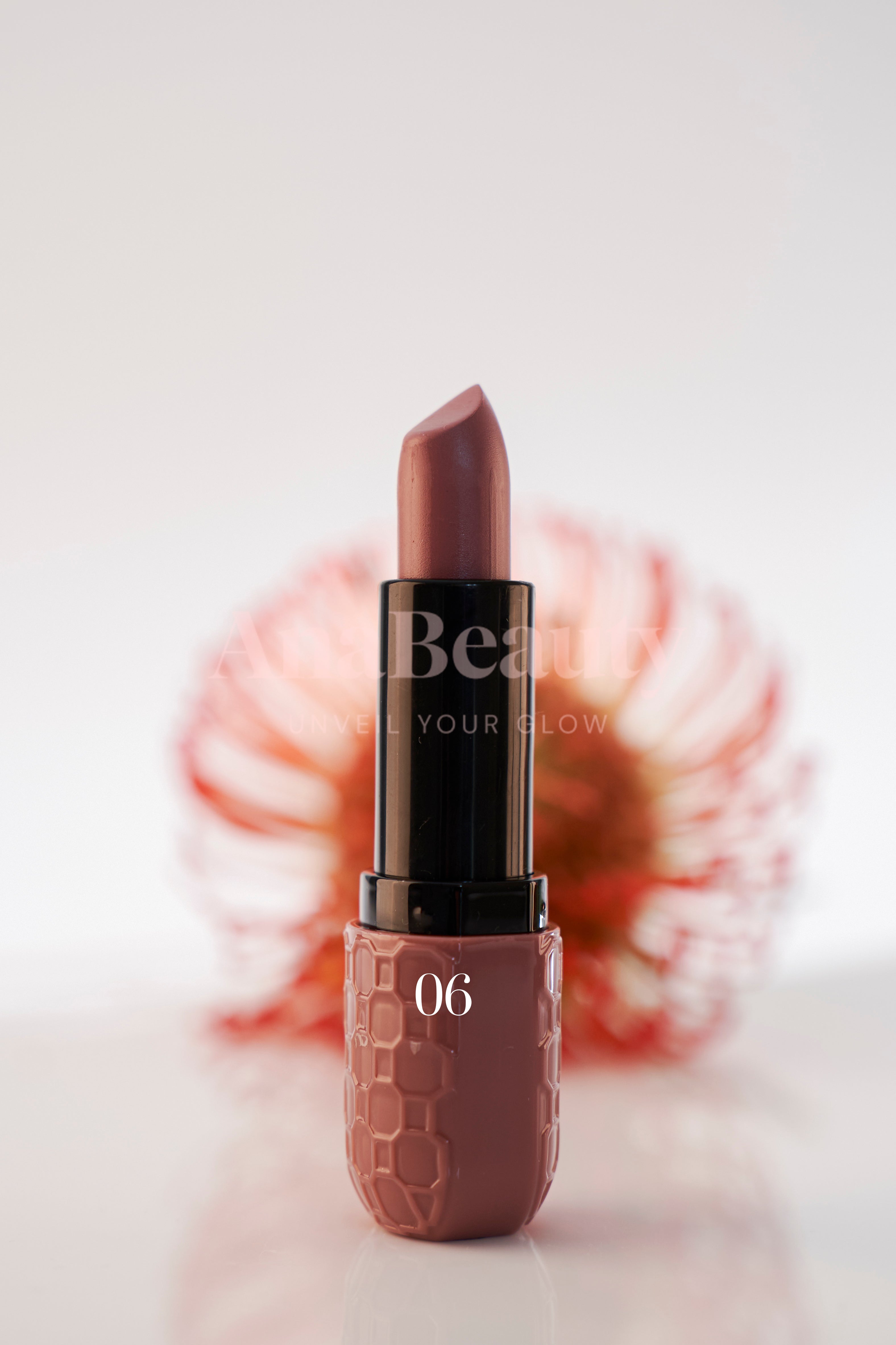 Kiss of Beauty – Pomadka Satynowa [06 Sunset rose]
