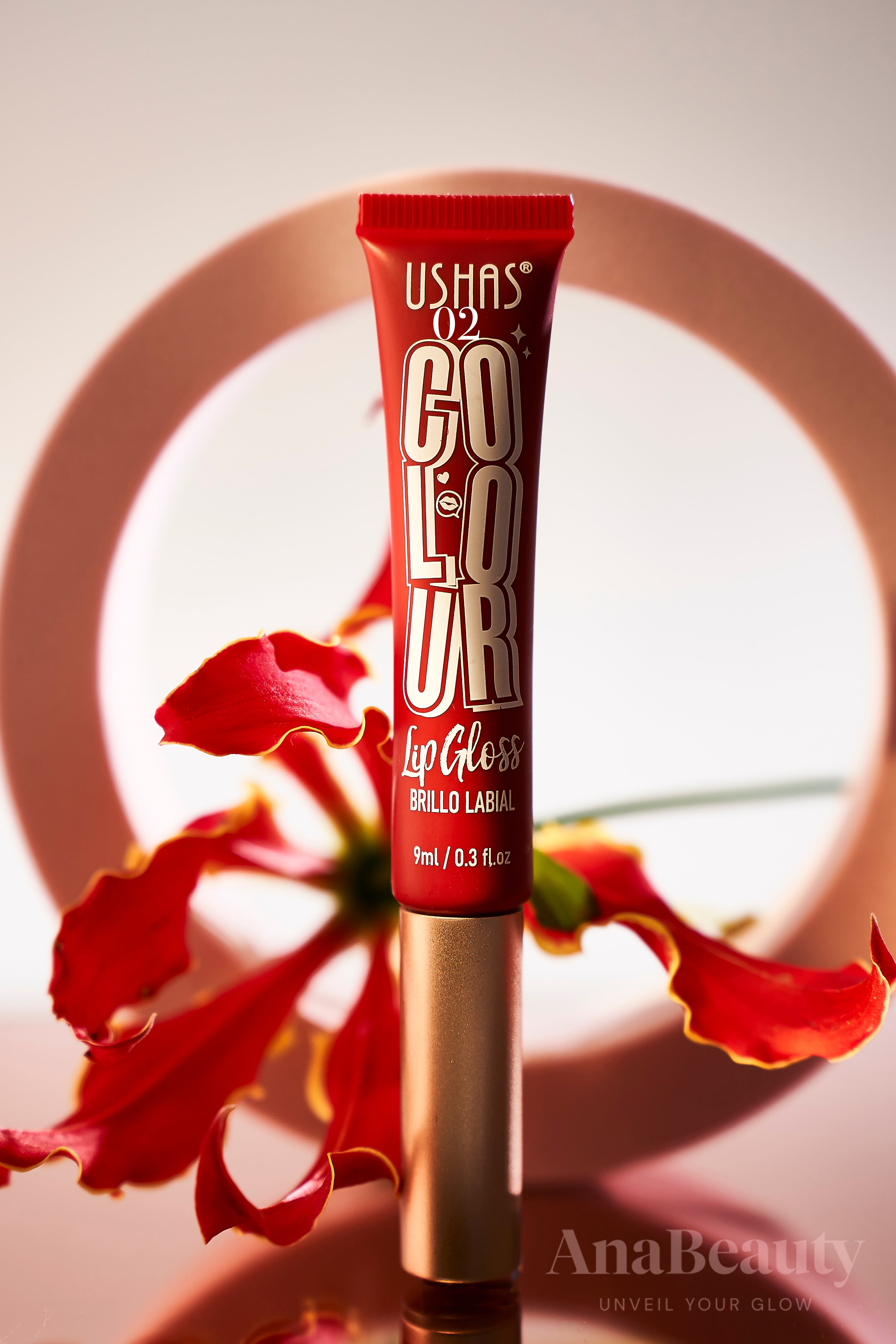 Glazing Lip Gloss –  Lśniący Błyszczyk [02 Ruby Kiss]