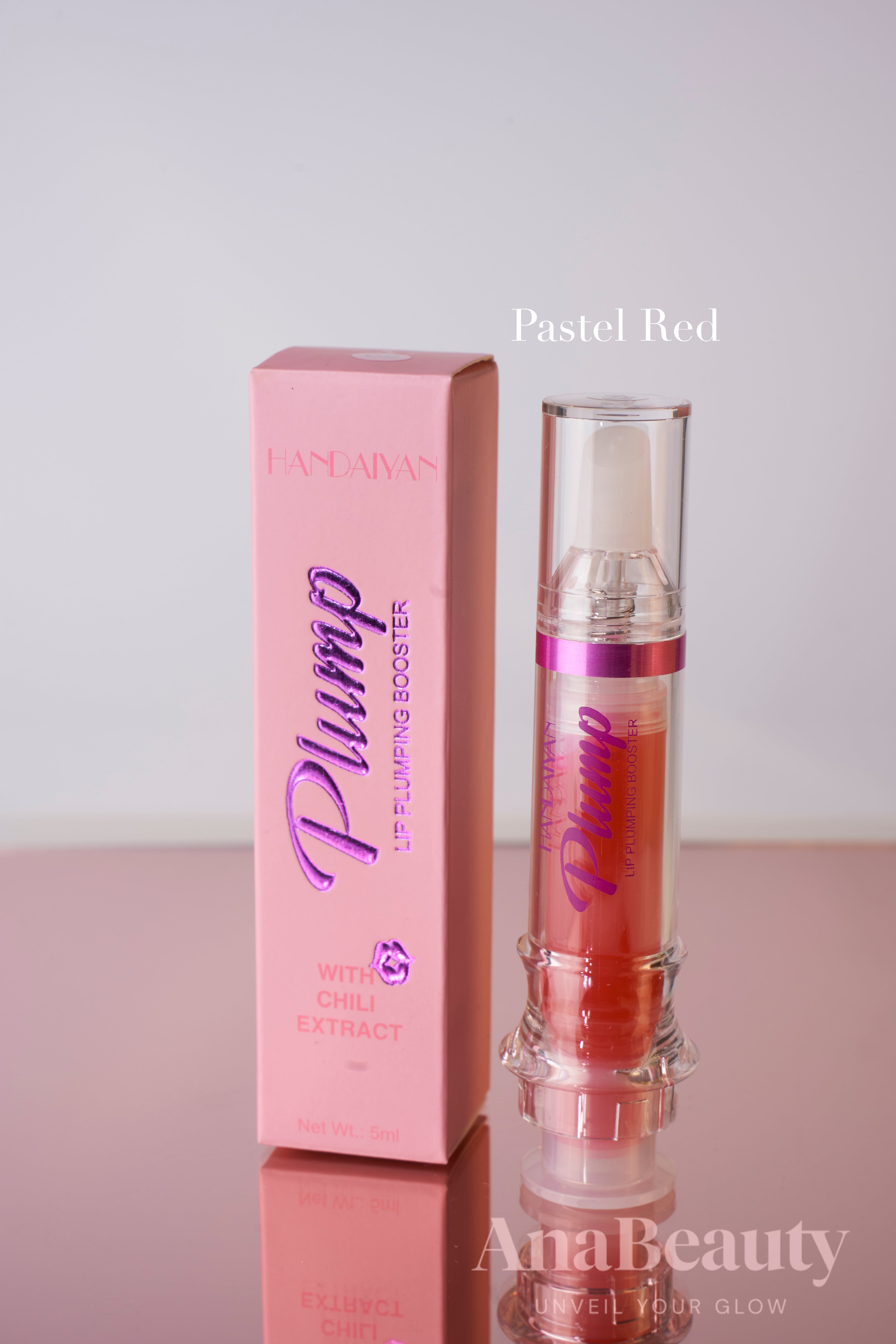 HANDIYON –  Lip Plumper Chilli Effect [Pastel Red]