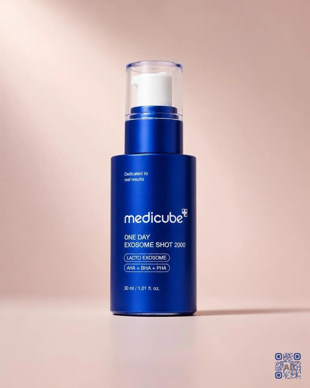 Zdjęcie wygenerowane przy użyciu AI · Medicube One Day Exosome Shot 2000 Serum