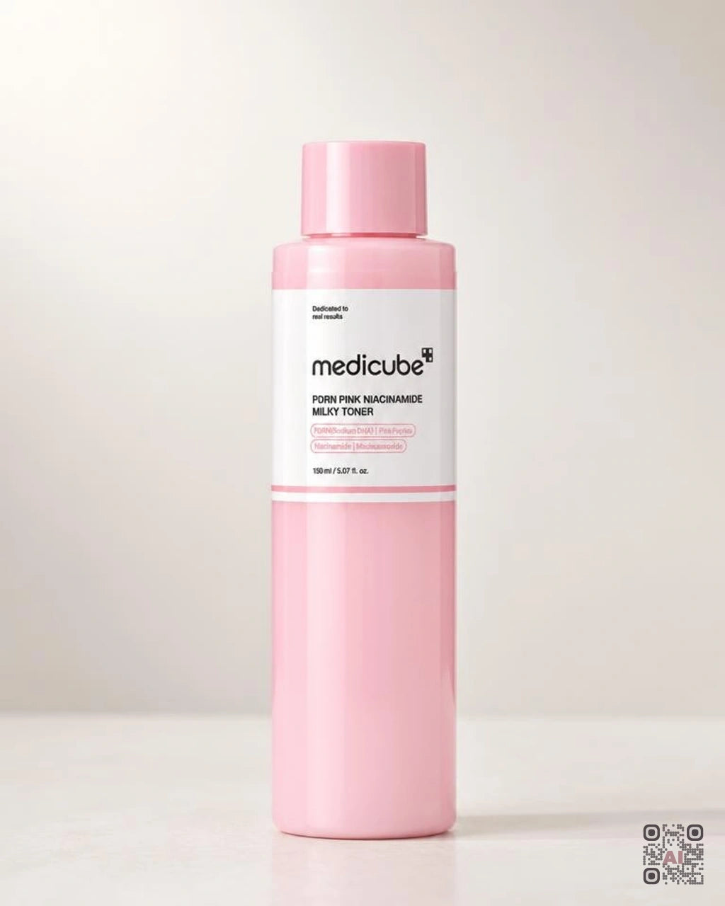 Zdjęcie wygenerowane przy użyciu AI · Mleczny toner Medicube