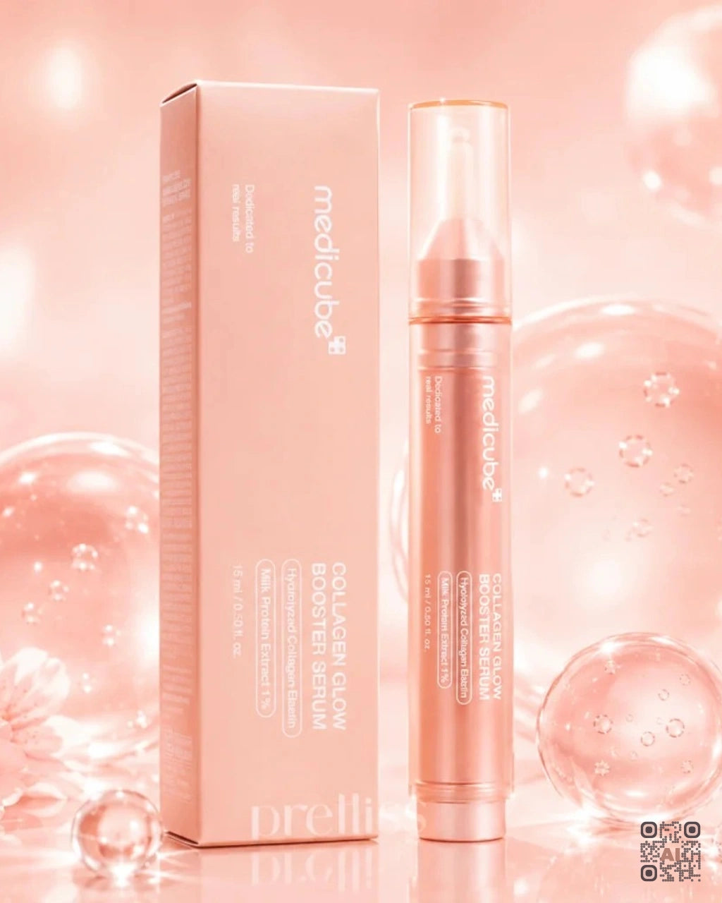 Zdjęcie wygenerowane przy użyciu AI · Medicube Collagen Glow Booster Serum