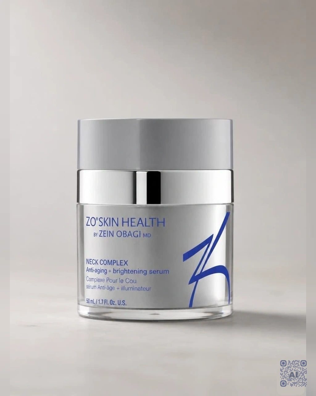 Zdjęcie wygenerowane przy użyciu AI · ZO Skin Health Serum przeciwstarzeniowe i rozjaśniające 50 ml