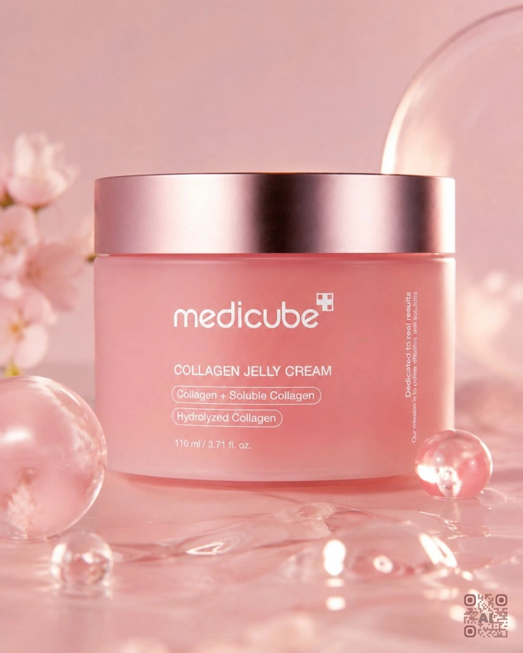 Zdjęcie wygenerowane przy użyciu AI · Medicube Collagen Jelly Cream