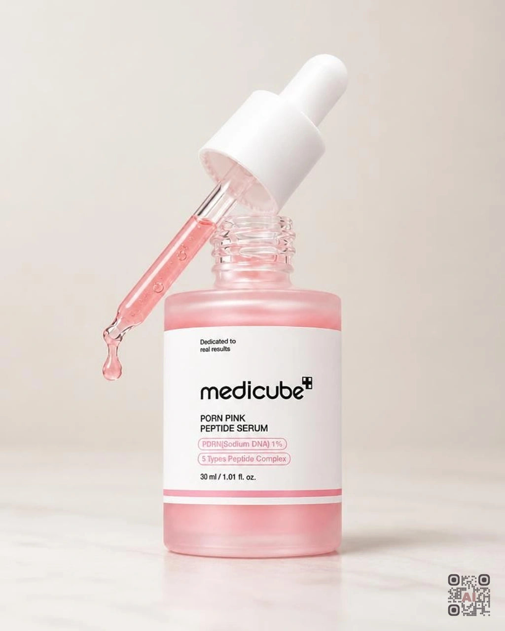 Zdjęcie wygenerowane przy użyciu AI · Serum Medicube