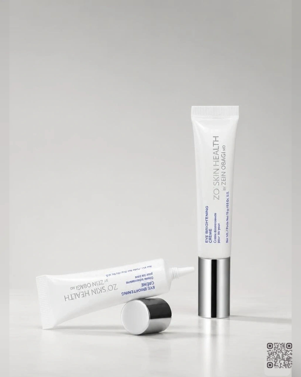 Zdjęcie wygenerowane przy użyciu AI · ZO Skin Health Rozjaśniający krem pod oczy 15 g