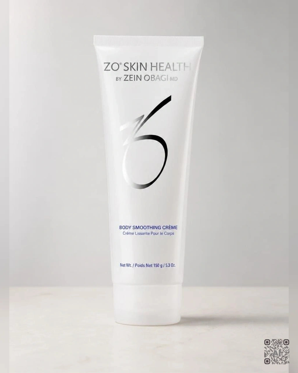Zdjęcie wygenerowane przy użyciu AI · ZO Skin Health Wygładzający krem do ciała 150 g