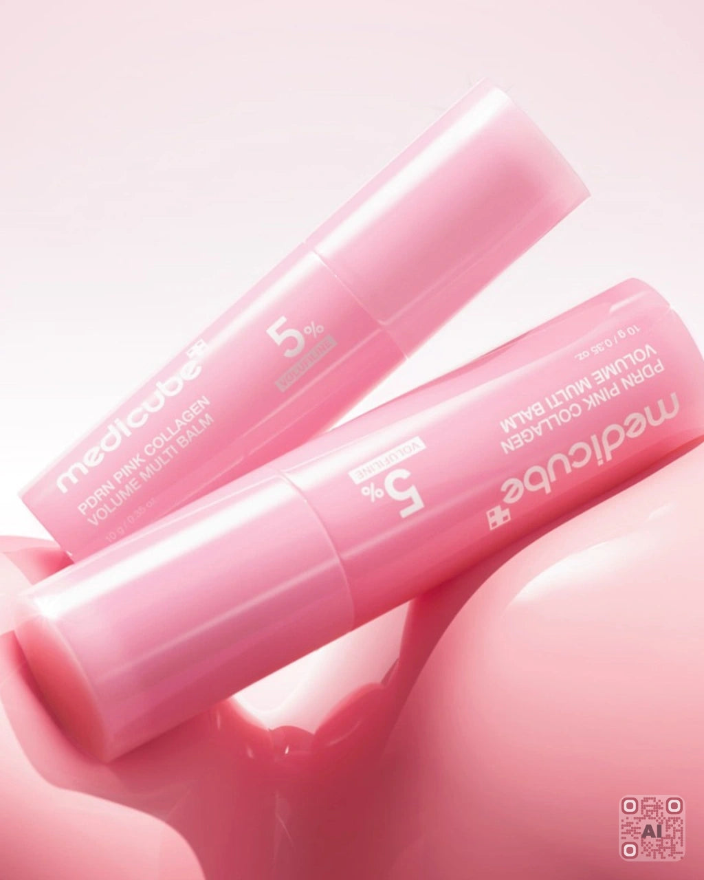 Zdjęcie wygenerowane przy użyciu AI · Medicube PDRN Pink Collagen Volume Multi Balm