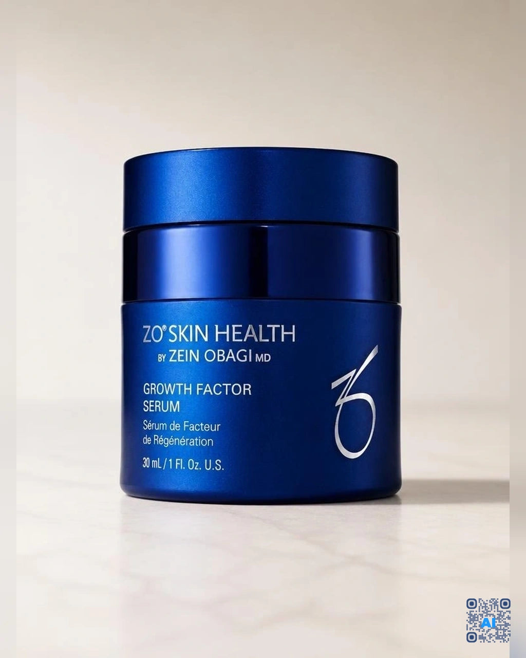 Zdjęcie wygenerowane przy użyciu AI · ZO Skin Health Serum stymulujące 30 ml