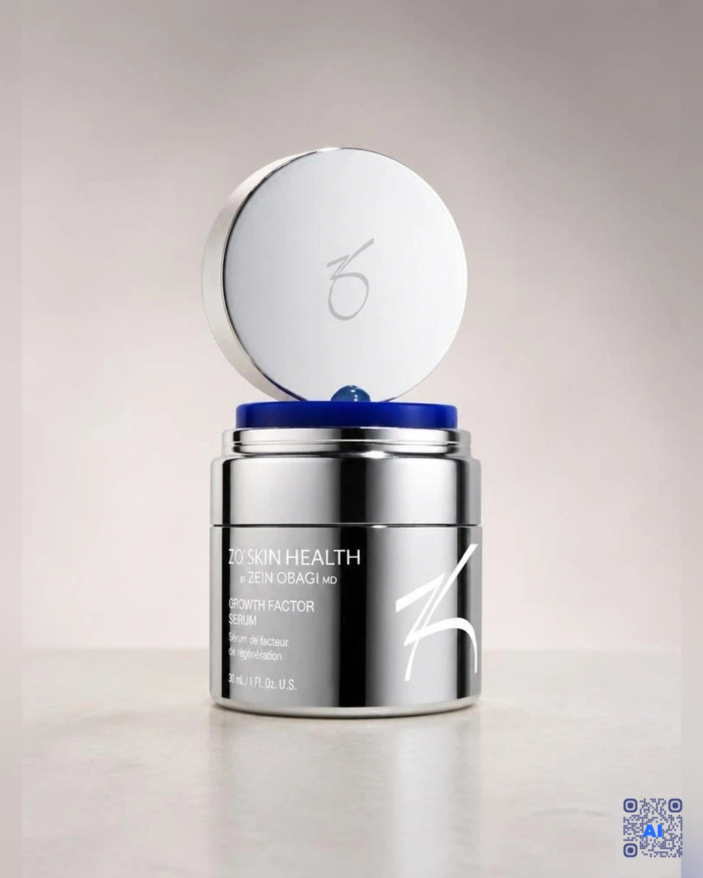 Zdjęcie wygenerowane przy użyciu AI · ZO Skin Health Serum stymulujące 30 ml