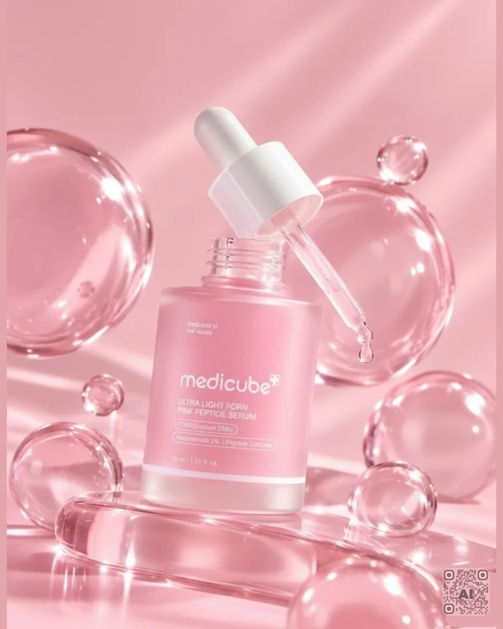 Zdjęcie wygenerowane przy użyciu AI · Serum Medicube (2)