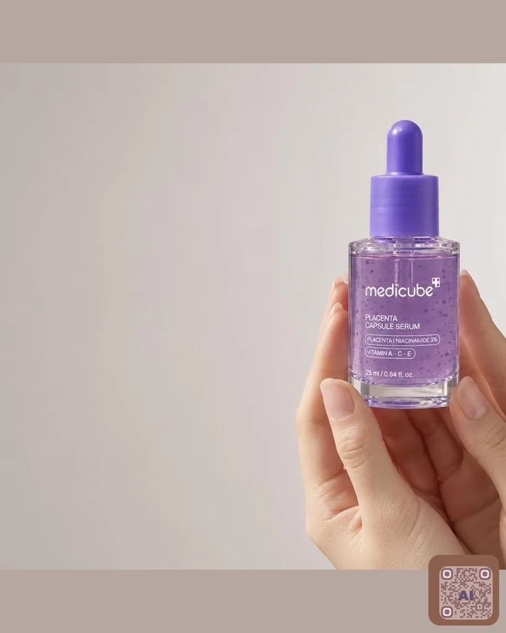 Zdjęcie wygenerowane przy użyciu AI · Serum Medicube (2)