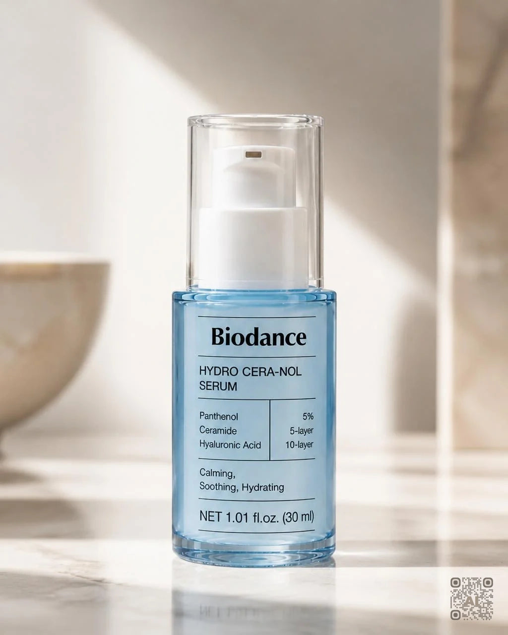 Zdjęcie wygenerowane przy użyciu AI · Biodance serum nawilżająco kojące (2)