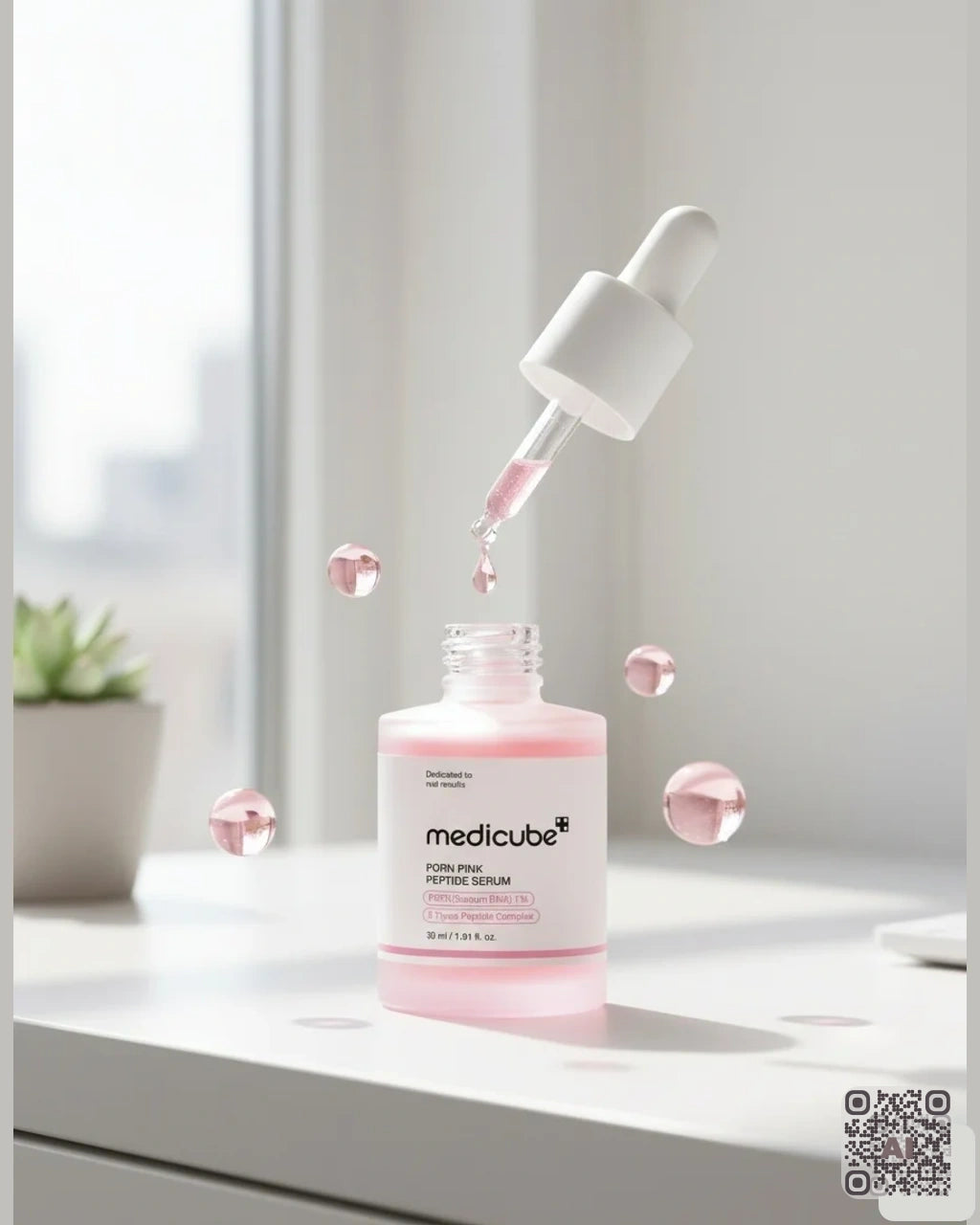 Zdjęcie wygenerowane przy użyciu AI · Serum Medicube (3)