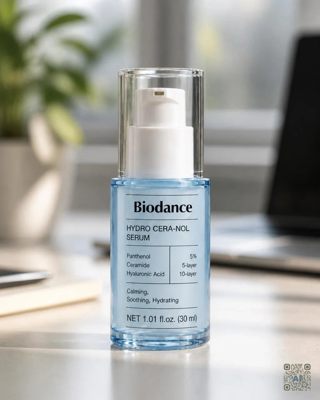 Zdjęcie wygenerowane przy użyciu AI · Biodance serum nawilżająco kojące (3)