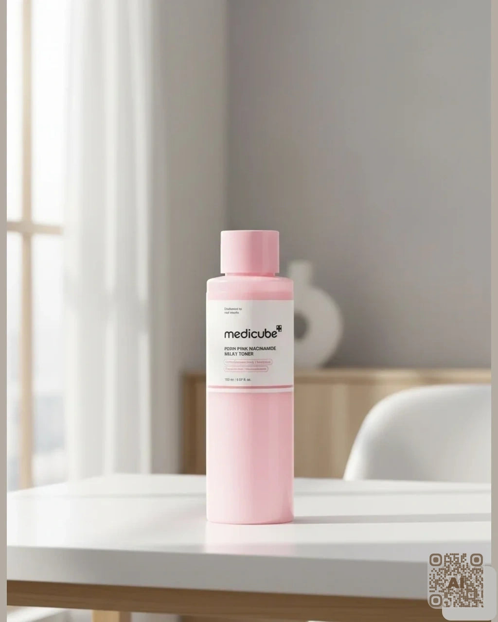 Zdjęcie wygenerowane przy użyciu AI · Mleczny toner Medicube (3)