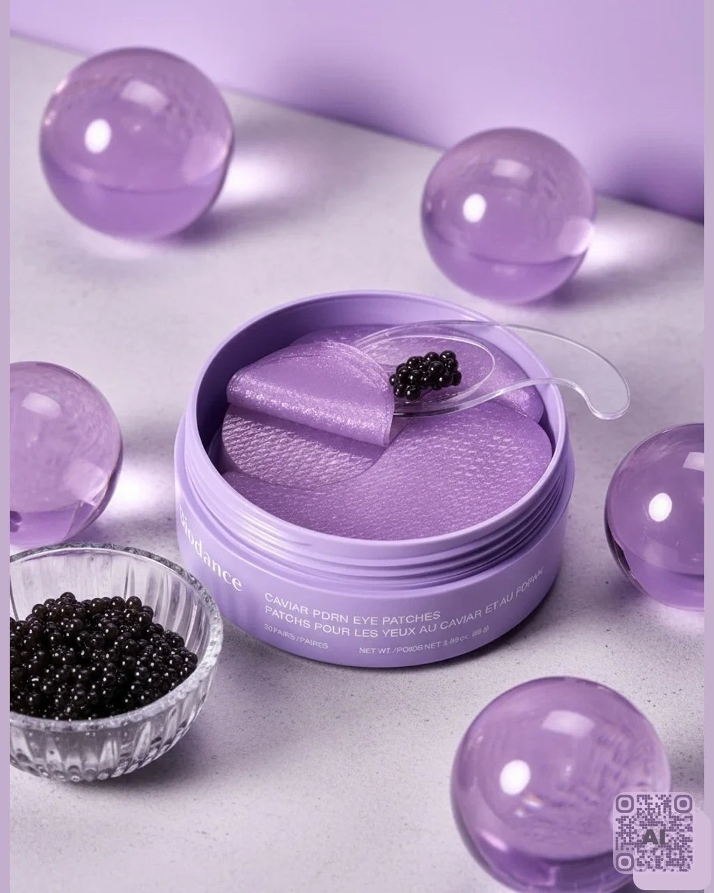 Zdjęcie wygenerowane przy użyciu AI · Biodance kawiorowe płatki pod oczy (4)