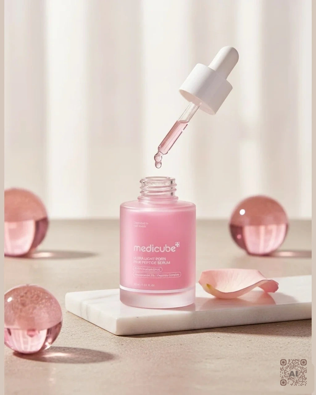 Zdjęcie wygenerowane przy użyciu AI · Serum Medicube (4)
