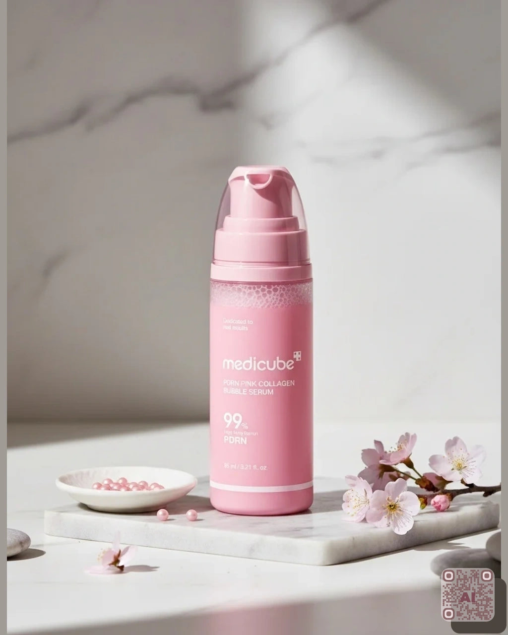 Zdjęcie wygenerowane przy użyciu AI · Bąbelkowe serum Medicube (4)