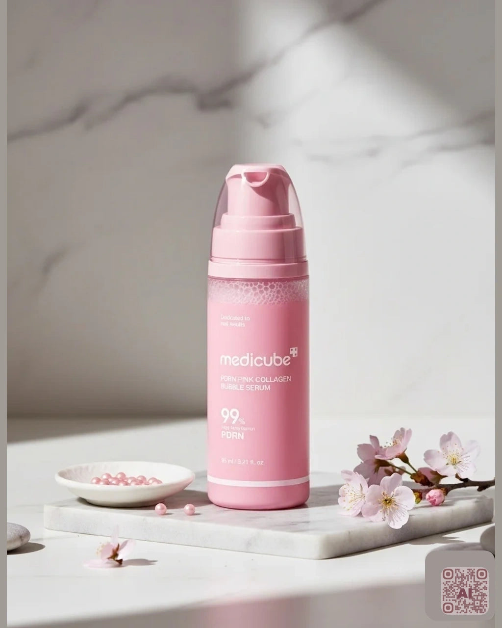 Zdjęcie wygenerowane przy użyciu AI · Bąbelkowe serum Medicube (4)