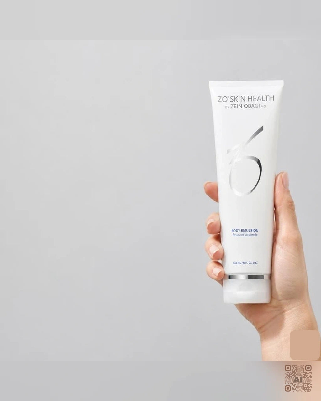 Zdjęcie wygenerowane przy użyciu AI · ZO Skin Health Emulsja do ciała 240 ml (2)