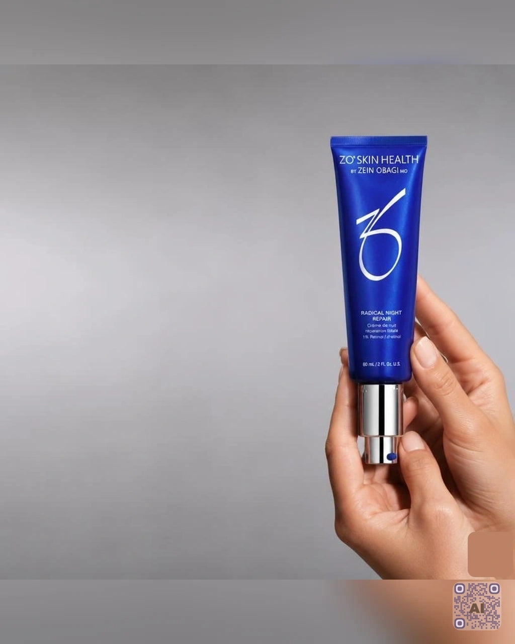 Zdjęcie wygenerowane przy użyciu AI · ZO Skin Health Preparat odbudowujący na noc 60 ml (2)