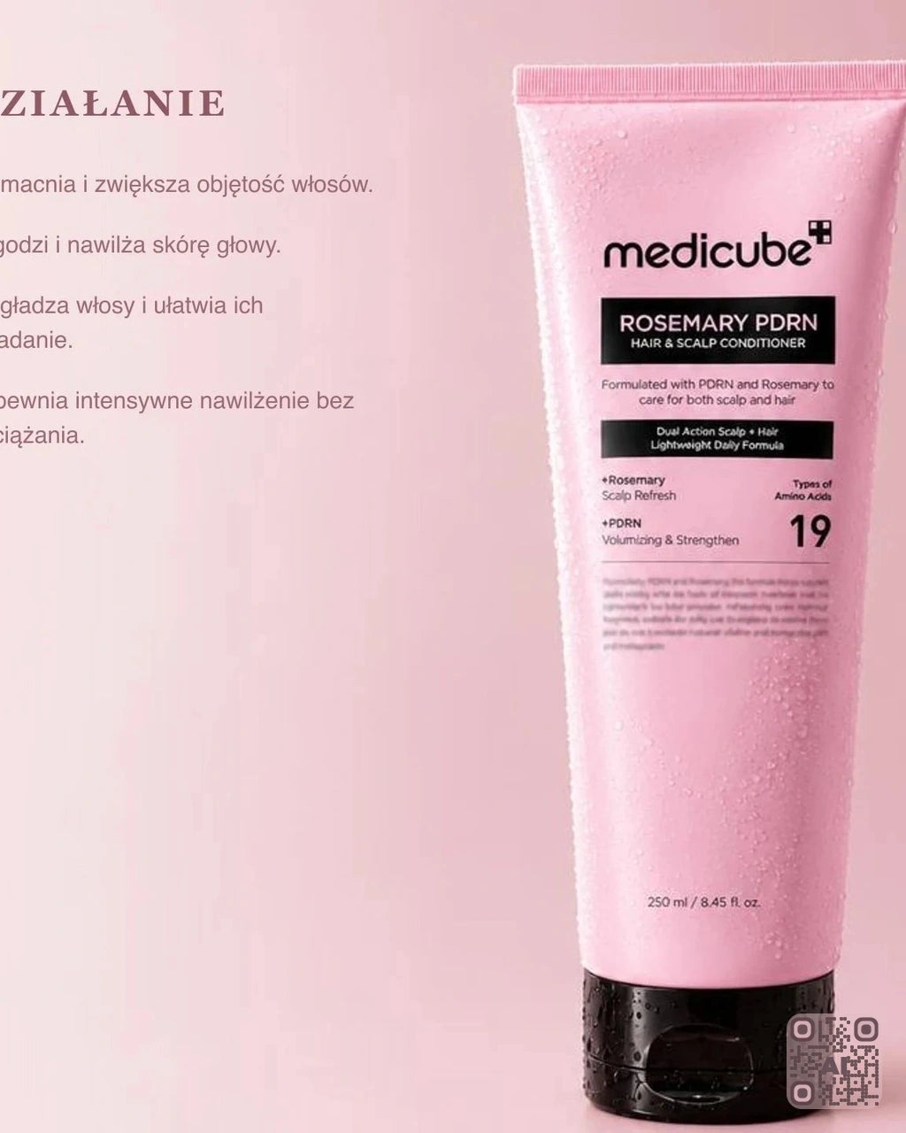 Zdjęcie wygenerowane przy użyciu AI · Medicube Rosemary PDRN Hair & Scalp Conditioner (2)