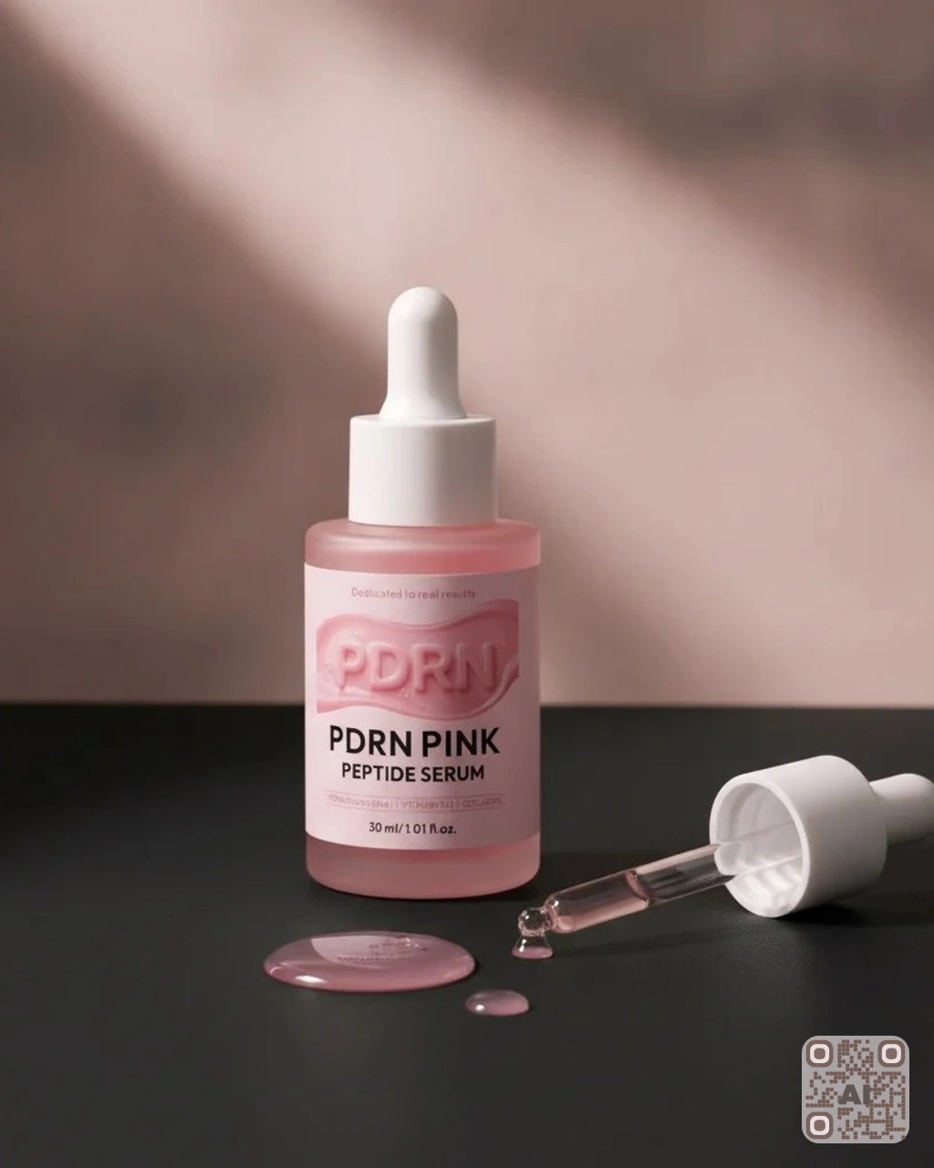 Zdjęcie wygenerowane przy użyciu AI · PDRN Pink Peptide Serum (2)