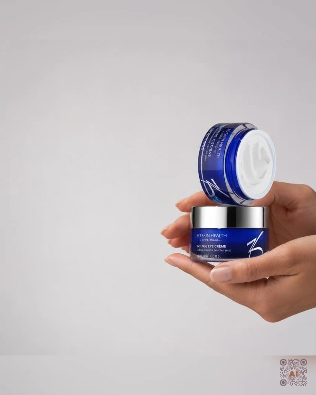 Zdjęcie wygenerowane przy użyciu AI · ZO Skin Health Intensywnie regenerujący krem pod oczy 15 ml (2)