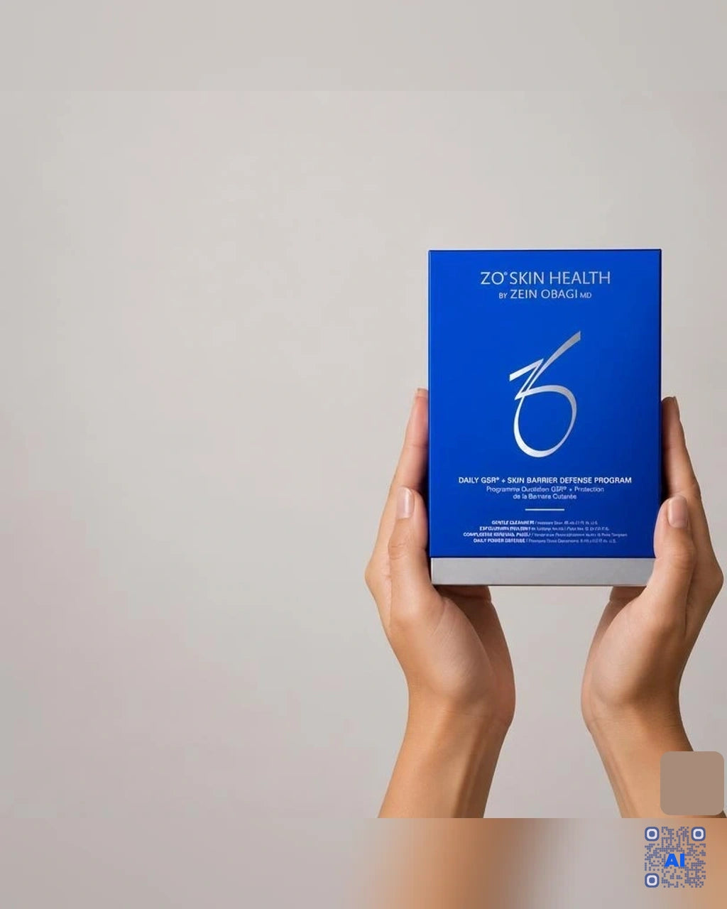 Zdjęcie wygenerowane przy użyciu AI · ZO Skin Health Daily GSR + Skin Barrier Defense Program – zestaw 6 produktów (2)
