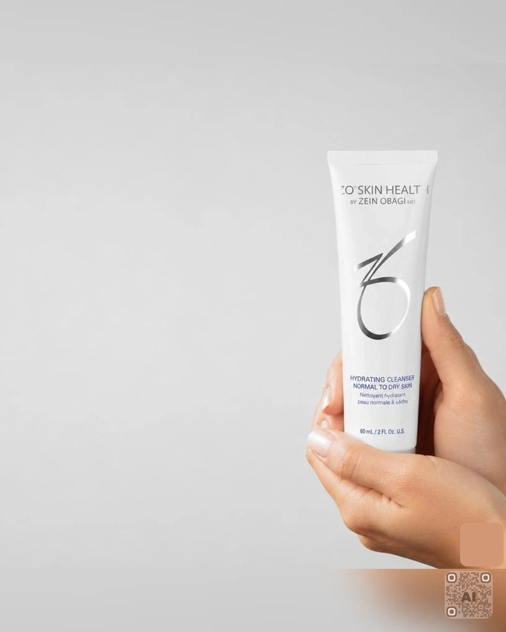 Zdjęcie wygenerowane przy użyciu AI · ZO Skin Health Preparat oczyszczający dla skóry normalnej i suchej 60 ml (2)