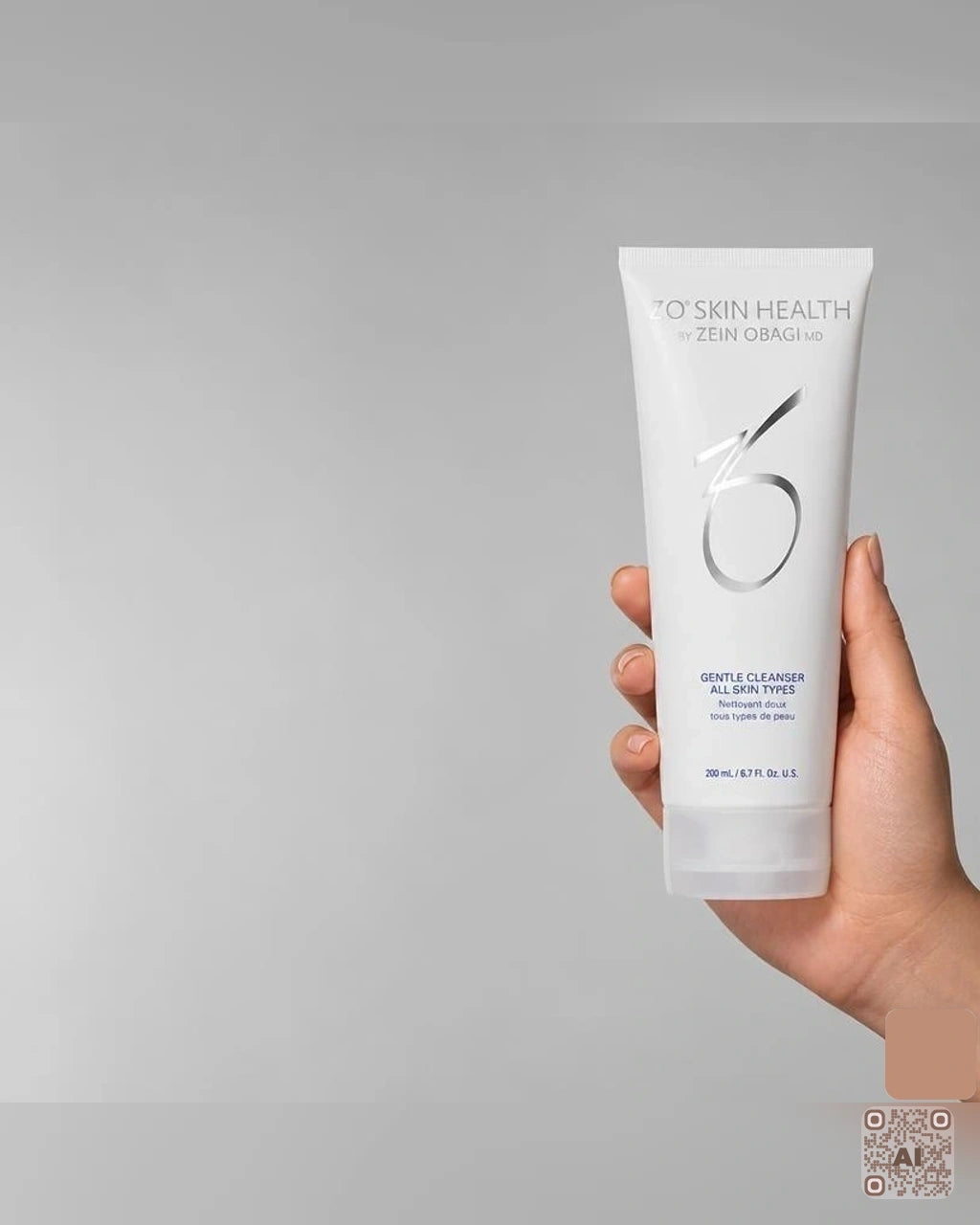 Zdjęcie wygenerowane przy użyciu AI · ZO Skin Health preparat oczyszczający dla wszystkich typów skóry 200 ml (2)