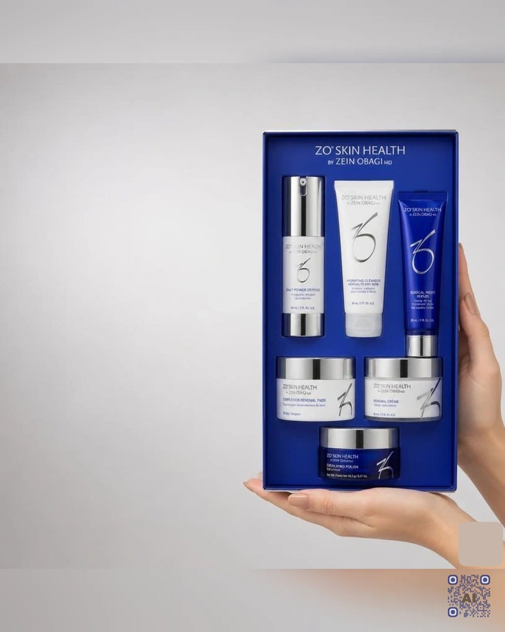 Zdjęcie wygenerowane przy użyciu AI · ZO Skin Health Aggressive Anti-Aging Program – zestaw 6 produktów (2)