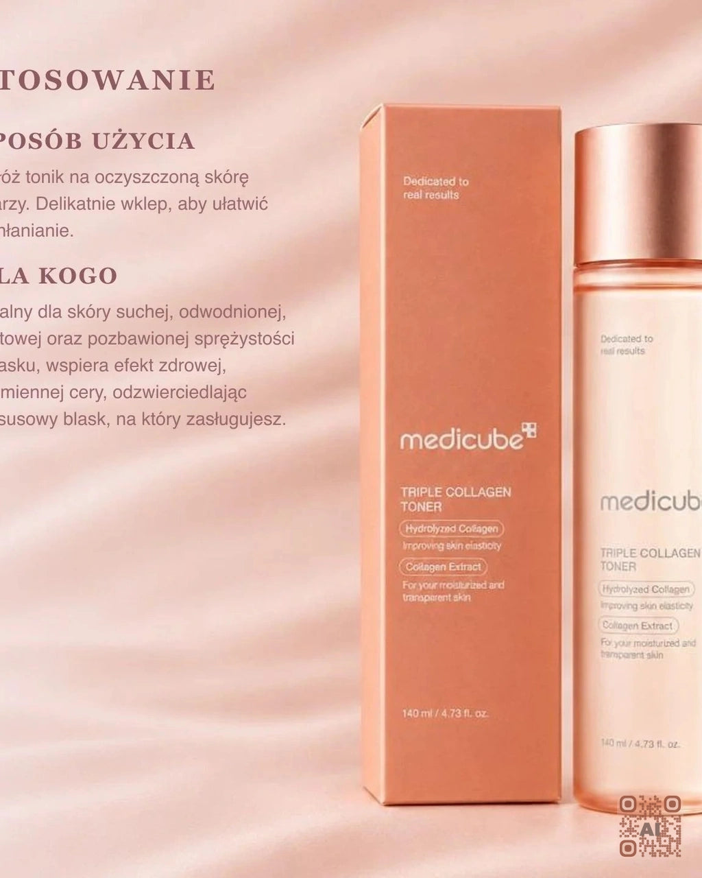 Zdjęcie wygenerowane przy użyciu AI · Medicube Triple Collagen Toner (2)