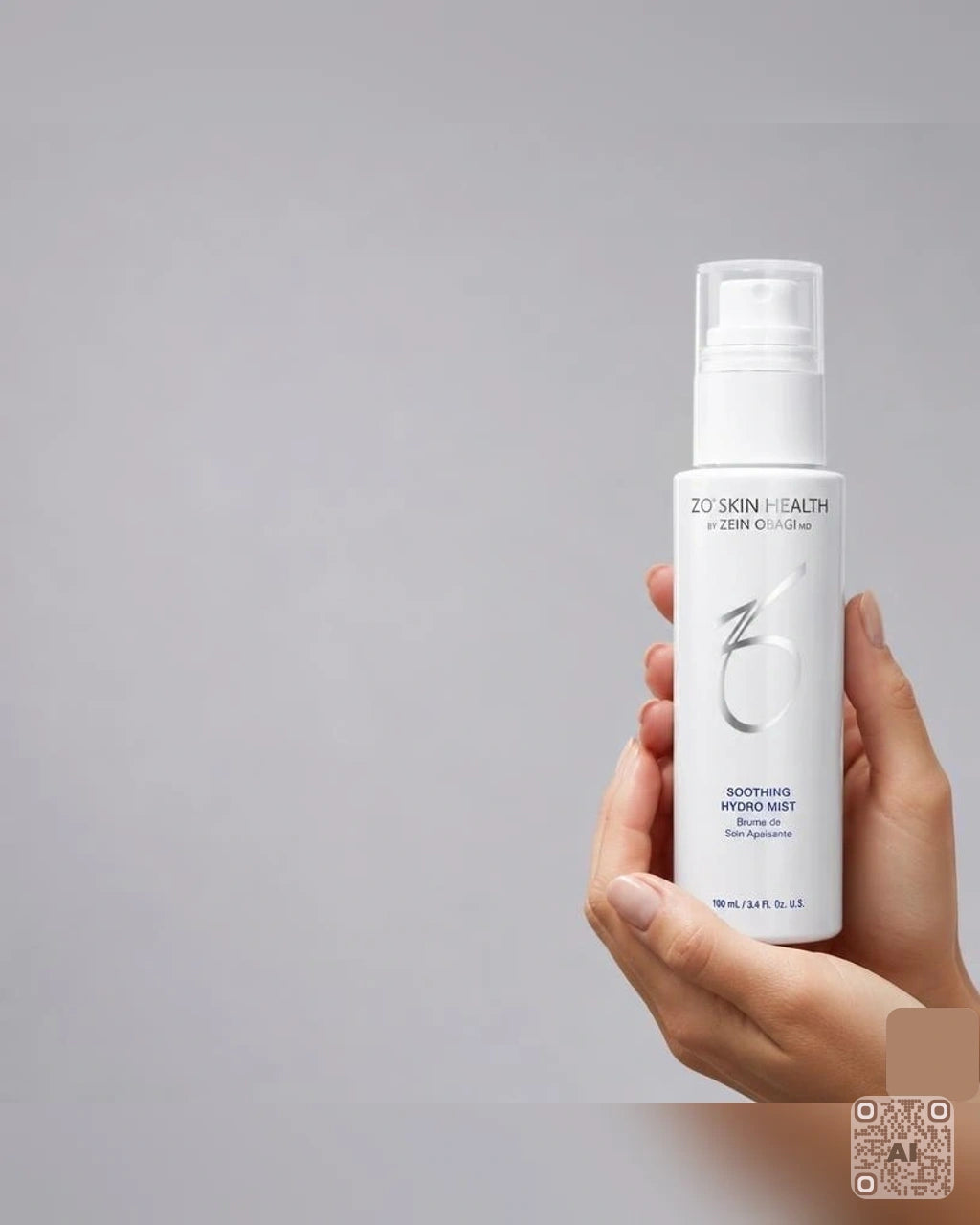 Zdjęcie wygenerowane przy użyciu AI · ZO Skin Health Kojąca mgiełka do twarzy 100 ml (2)