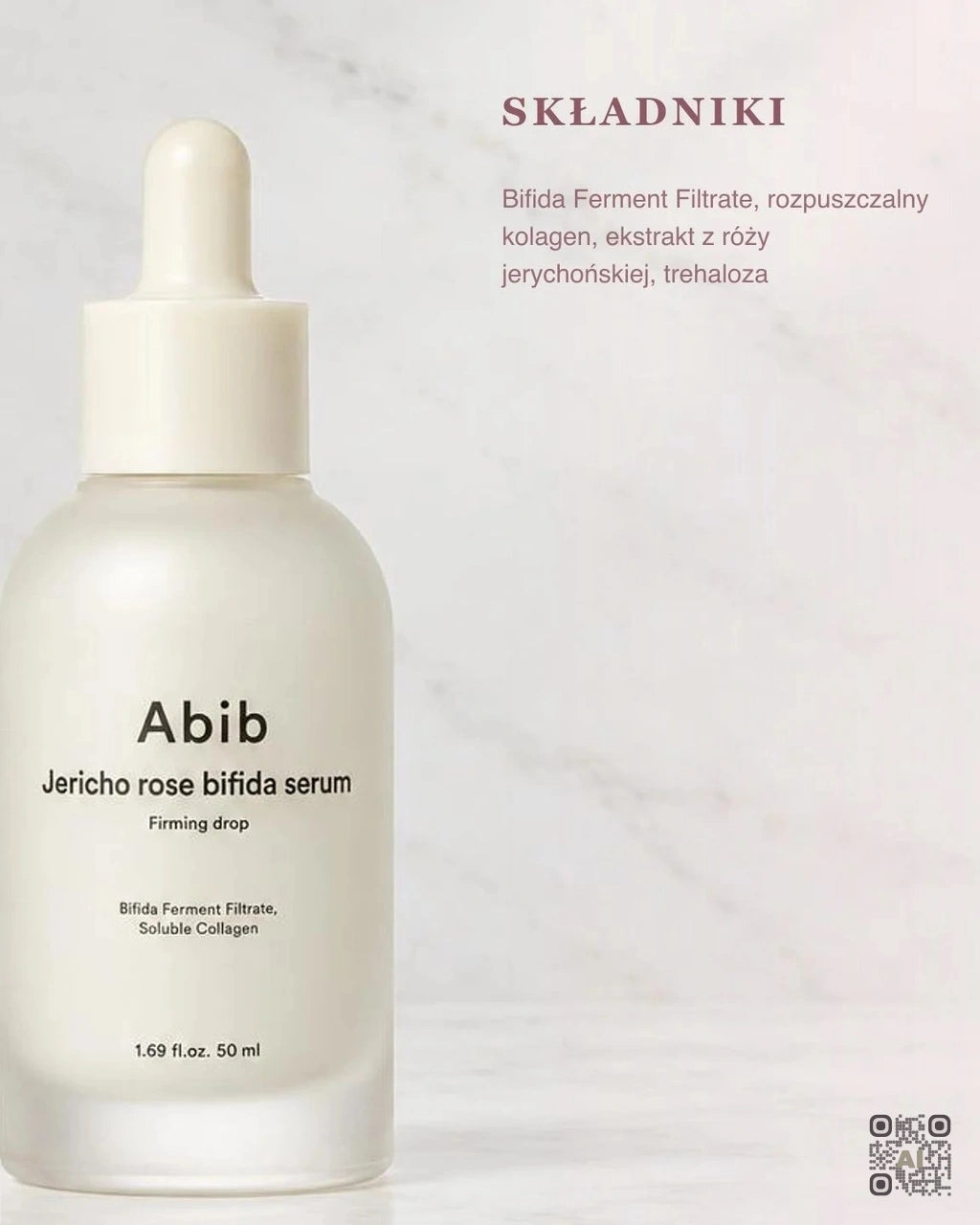 Zdjęcie wygenerowane przy użyciu AI · Abib Jericho Rose Bifida Firming Serum (2)