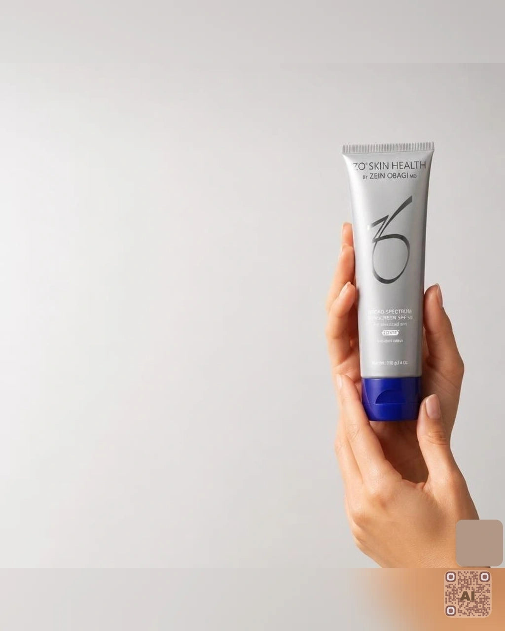 Zdjęcie wygenerowane przy użyciu AI · ZO Skin Health Krem z filtrem o szerokim spektrum ochrony SPF 50 118 g (2)