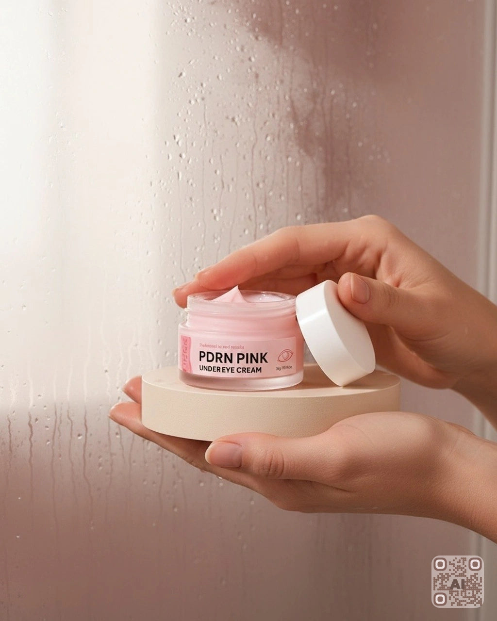 Zdjęcie wygenerowane przy użyciu AI · PDRN Pink Under Eye Cream (2)