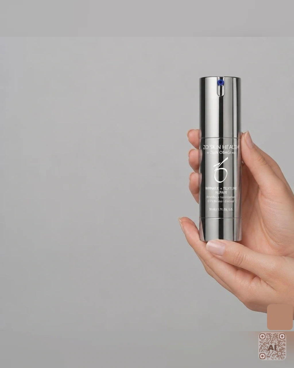 Zdjęcie wygenerowane przy użyciu AI · ZO Skin Health Krem redukujący zmarszczki i poprawiający teksturę skóry 0,5% retinolu 30 ml (2)