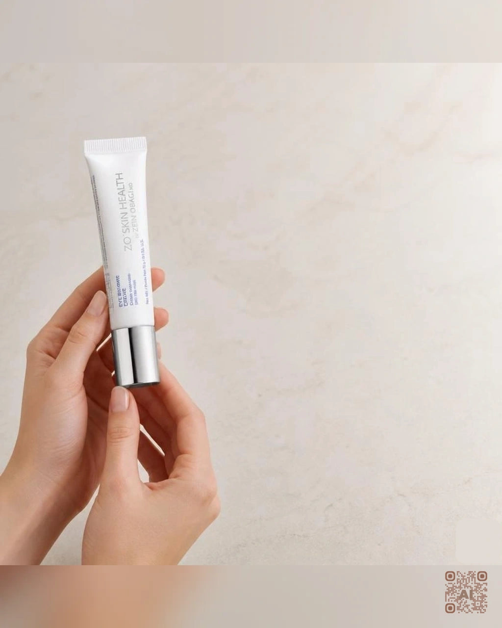 Zdjęcie wygenerowane przy użyciu AI · ZO Skin Health Rozjaśniający krem pod oczy 15 g (3)