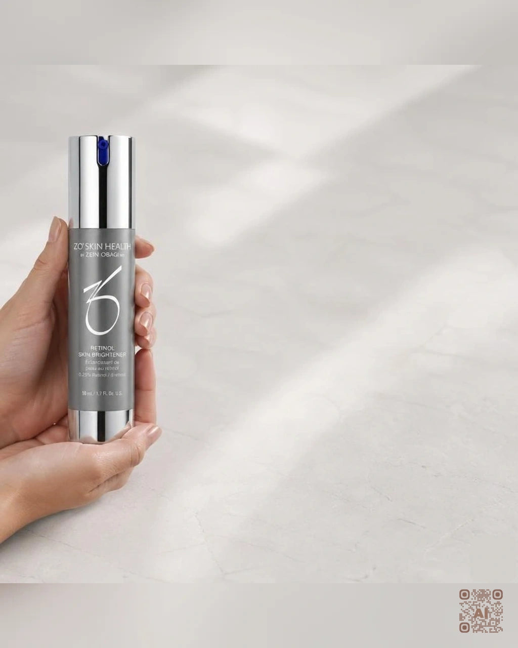 Zdjęcie wygenerowane przy użyciu AI · ZO Skin Health Preparat rozjaśniający skórę z retinolem 0,25% 50 ml (3)