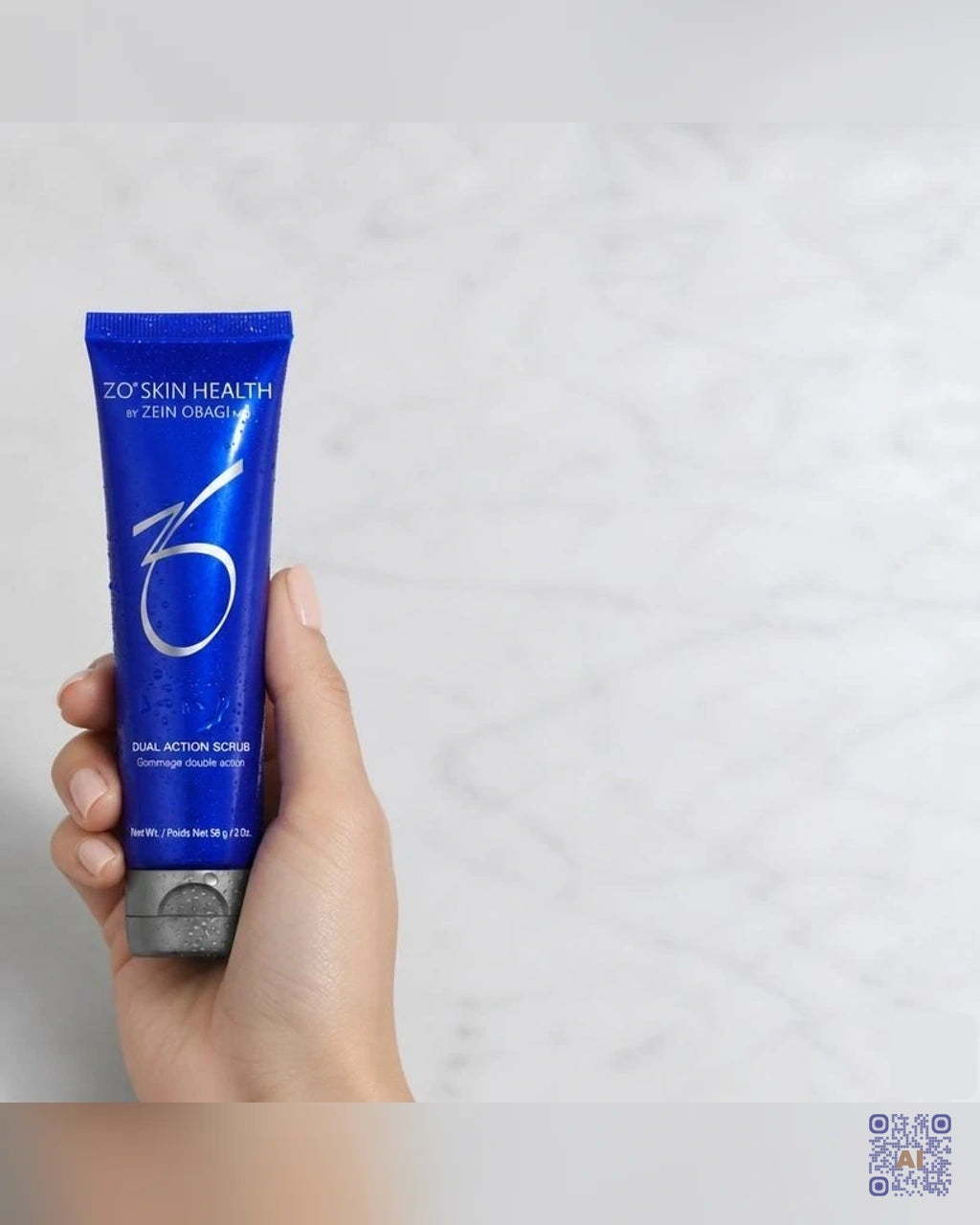 Zdjęcie wygenerowane przy użyciu AI · ZO Skin Health Peeling o podwójnym działaniu dla skóry mieszanej i tłustej 58 g (3)