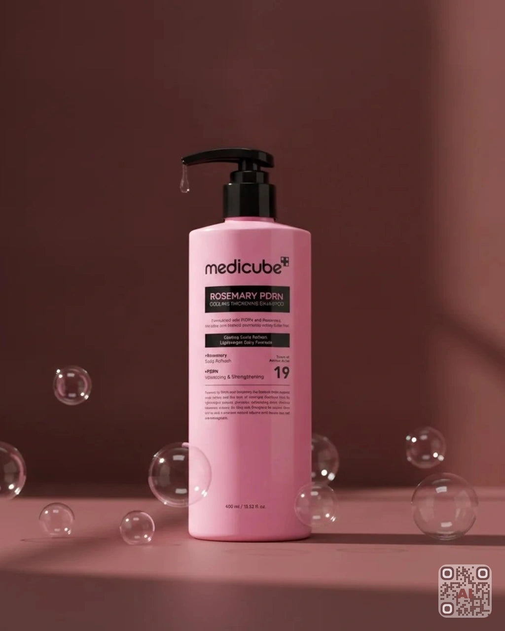 Zdjęcie wygenerowane przy użyciu AI · Medicube Rosemary PDRN Cooling Thickening Shampoo (3)