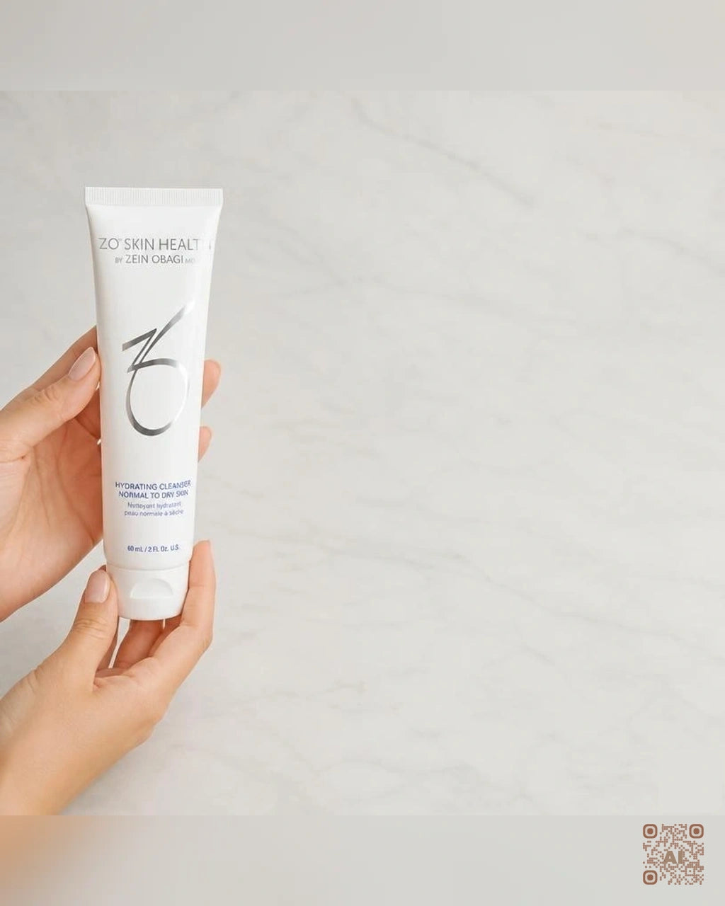 Zdjęcie wygenerowane przy użyciu AI · ZO Skin Health Preparat oczyszczający dla skóry normalnej i suchej 60 ml (3)