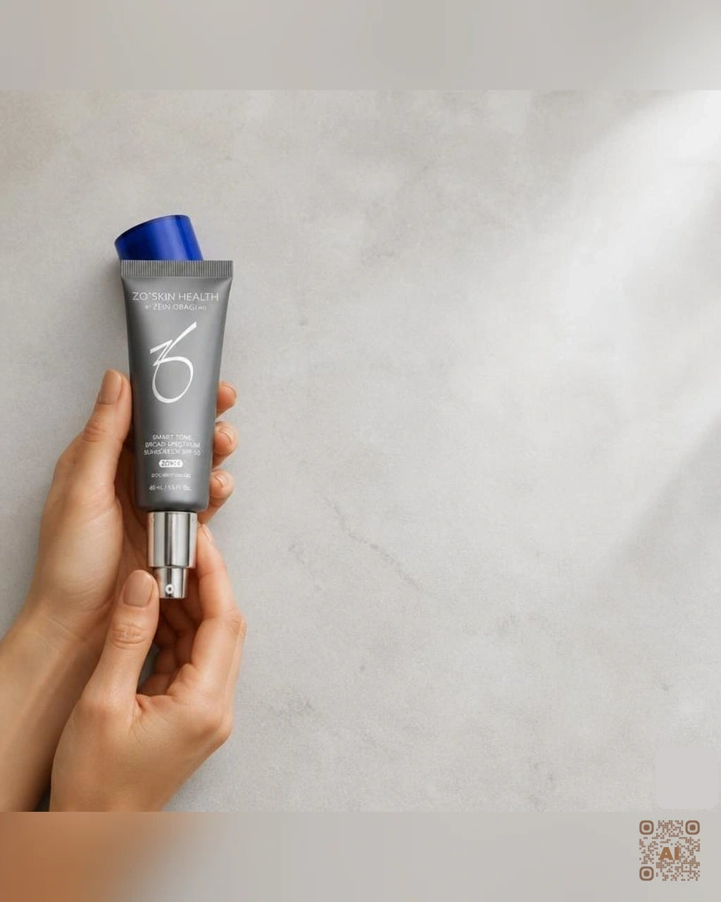 Zdjęcie wygenerowane przy użyciu AI · ZO Skin Health Krem dostosowujący się do koloru skóry 45 ml (3)
