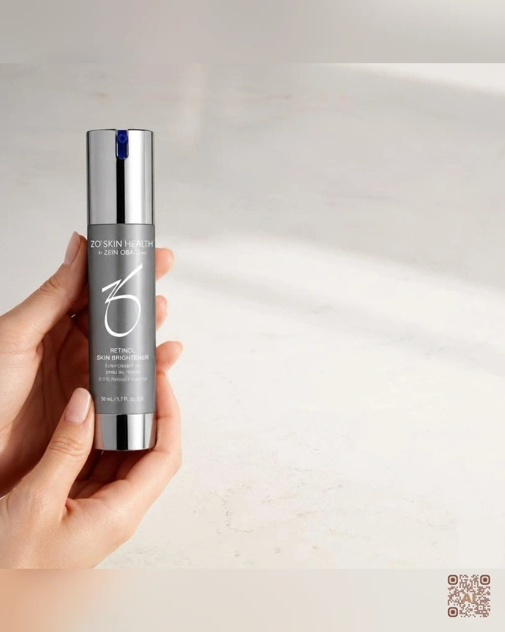 Zdjęcie wygenerowane przy użyciu AI · ZO Skin Health Preparat rozjaśniający skórę z retinolem 0,5% 50 ml (3)