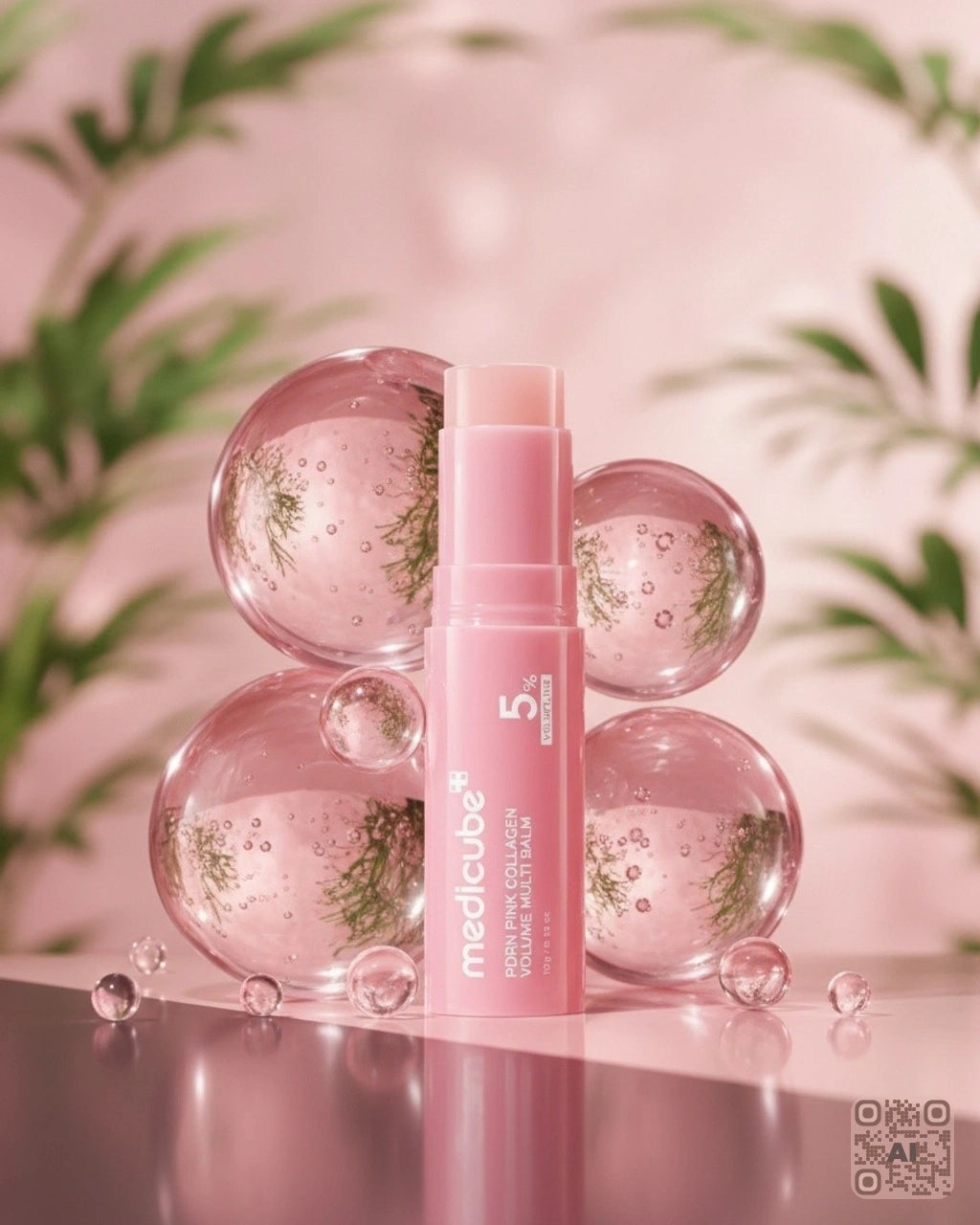 Zdjęcie wygenerowane przy użyciu AI · Medicube PDRN Pink Collagen Volume Multi Balm (3)
