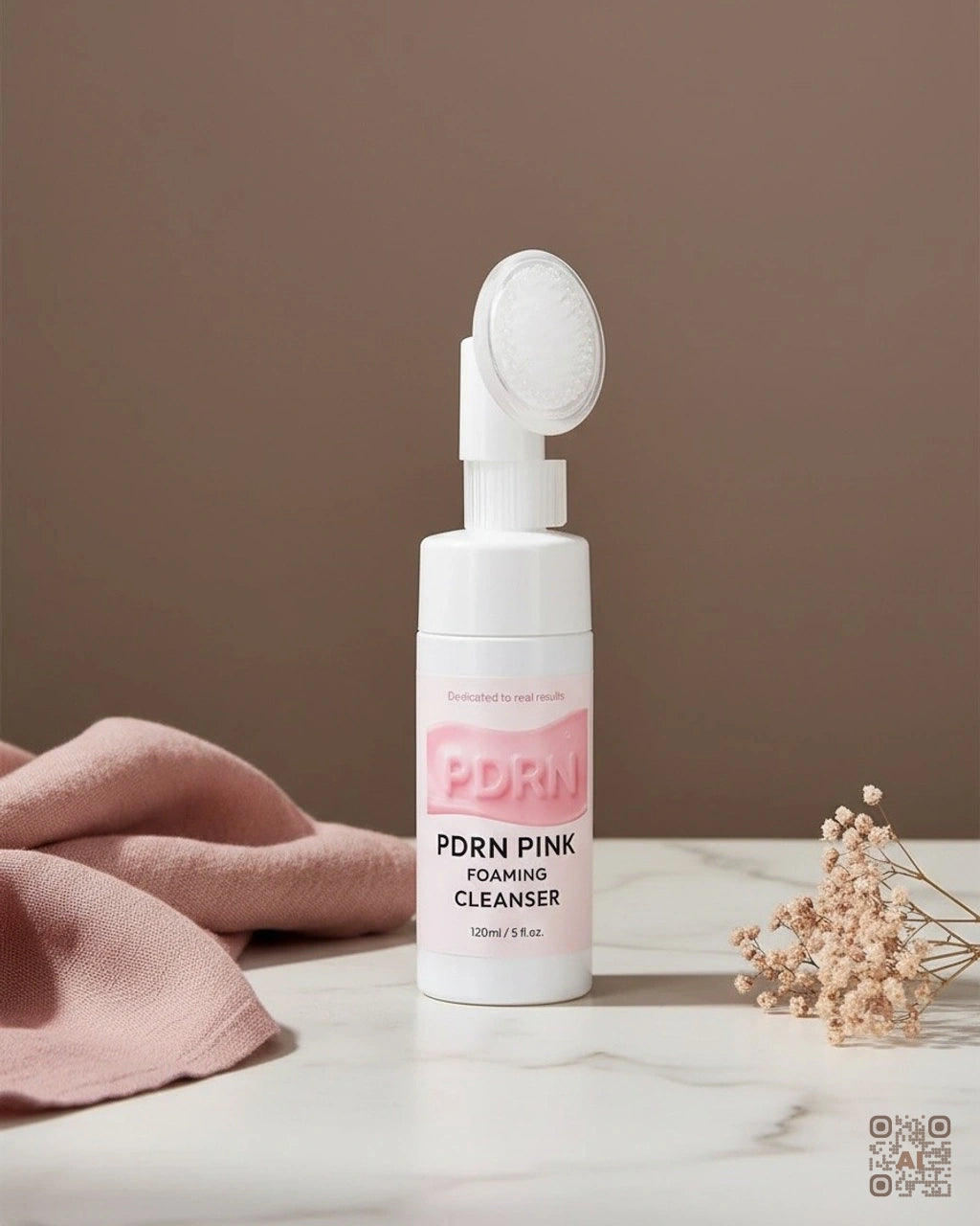 Zdjęcie wygenerowane przy użyciu AI · PDRN PINK Foaming Cleanser (3)