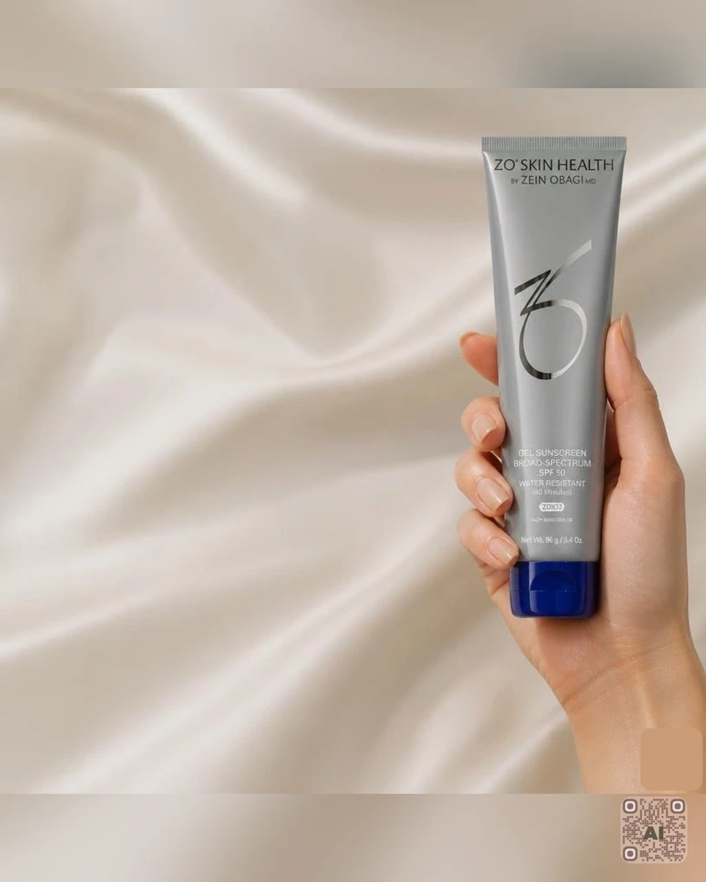 Zdjęcie wygenerowane przy użyciu AI · ZO Skin Health Gel Sunscreen Broad Spectrum SPF 30 96 g (4)